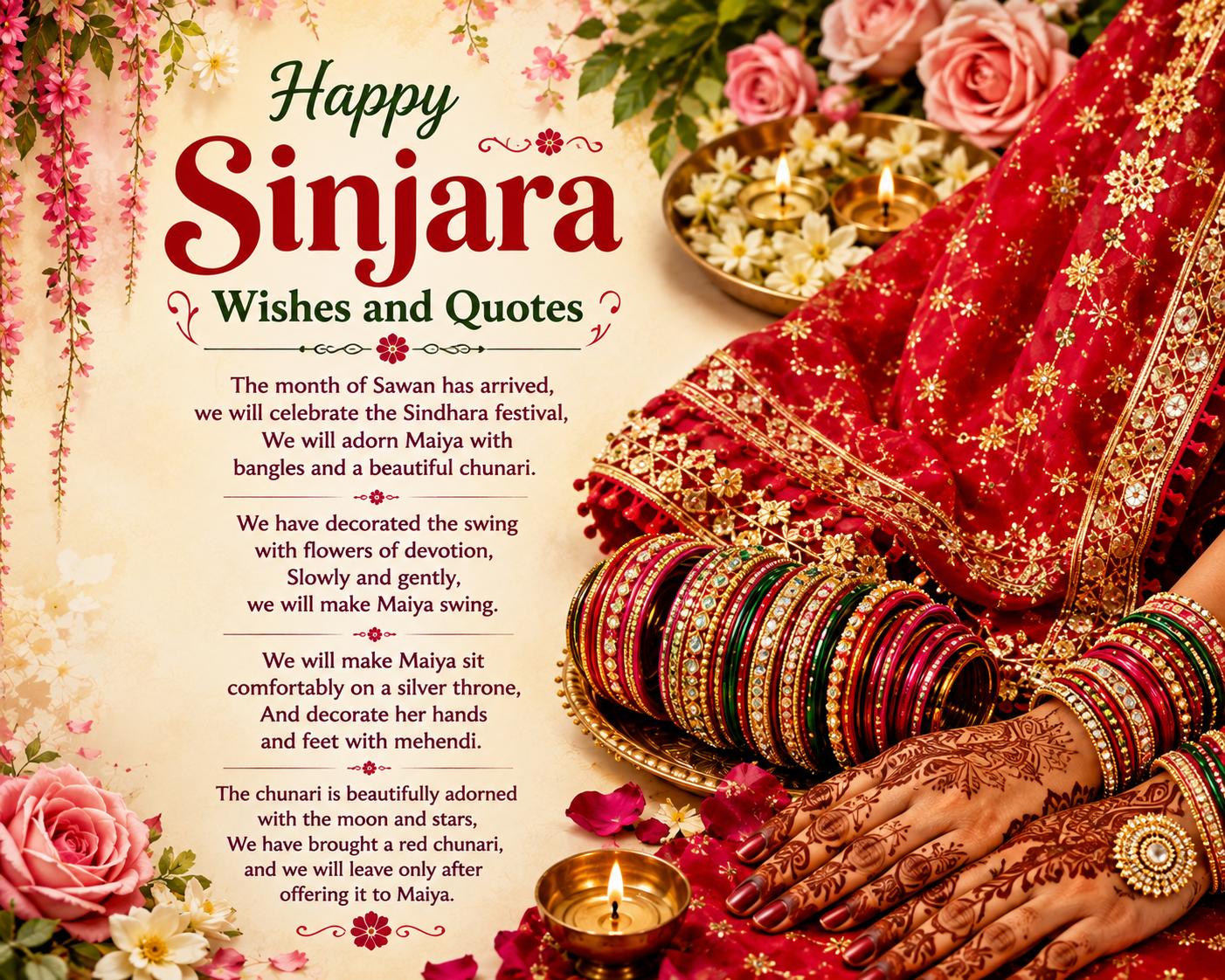 Sinjara Images For Messeges And Wishes Happy Sinjara Wishes and Quotes